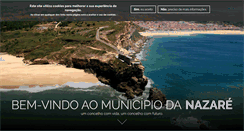 Desktop Screenshot of cm-nazare.pt